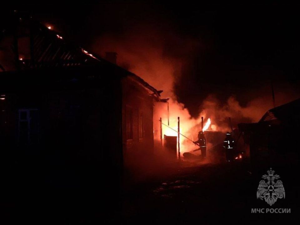 В Котельниче произошел пожар в частном секторе