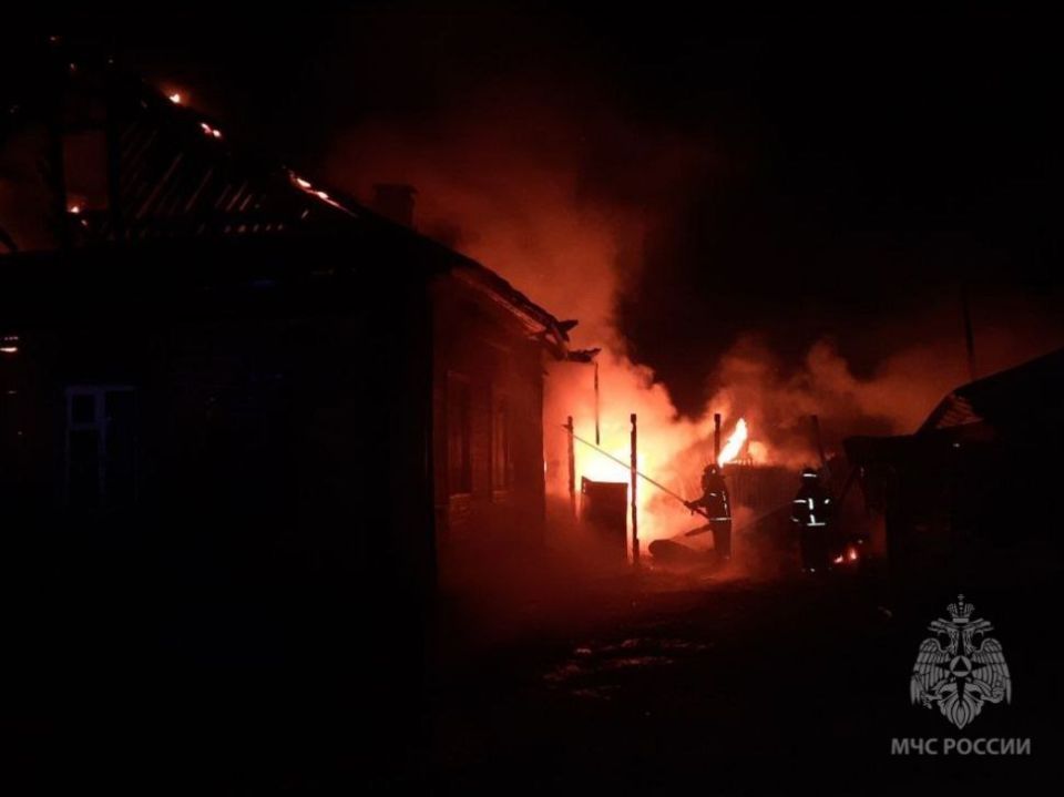 В Котельниче потушен пожар в частном секторе