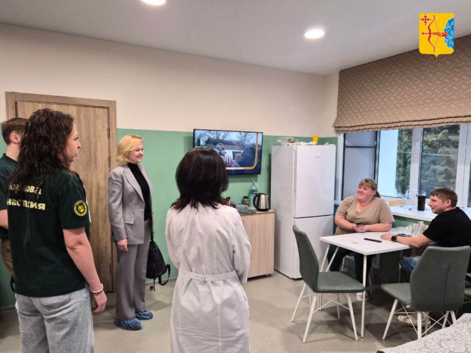 Юлия Белехова высоко оценила созданные в Кировской области условия для реабилитации участников СВО Юлия Белехова высоко оценила созданные в Кировской области условия для реабилитации участников СВО