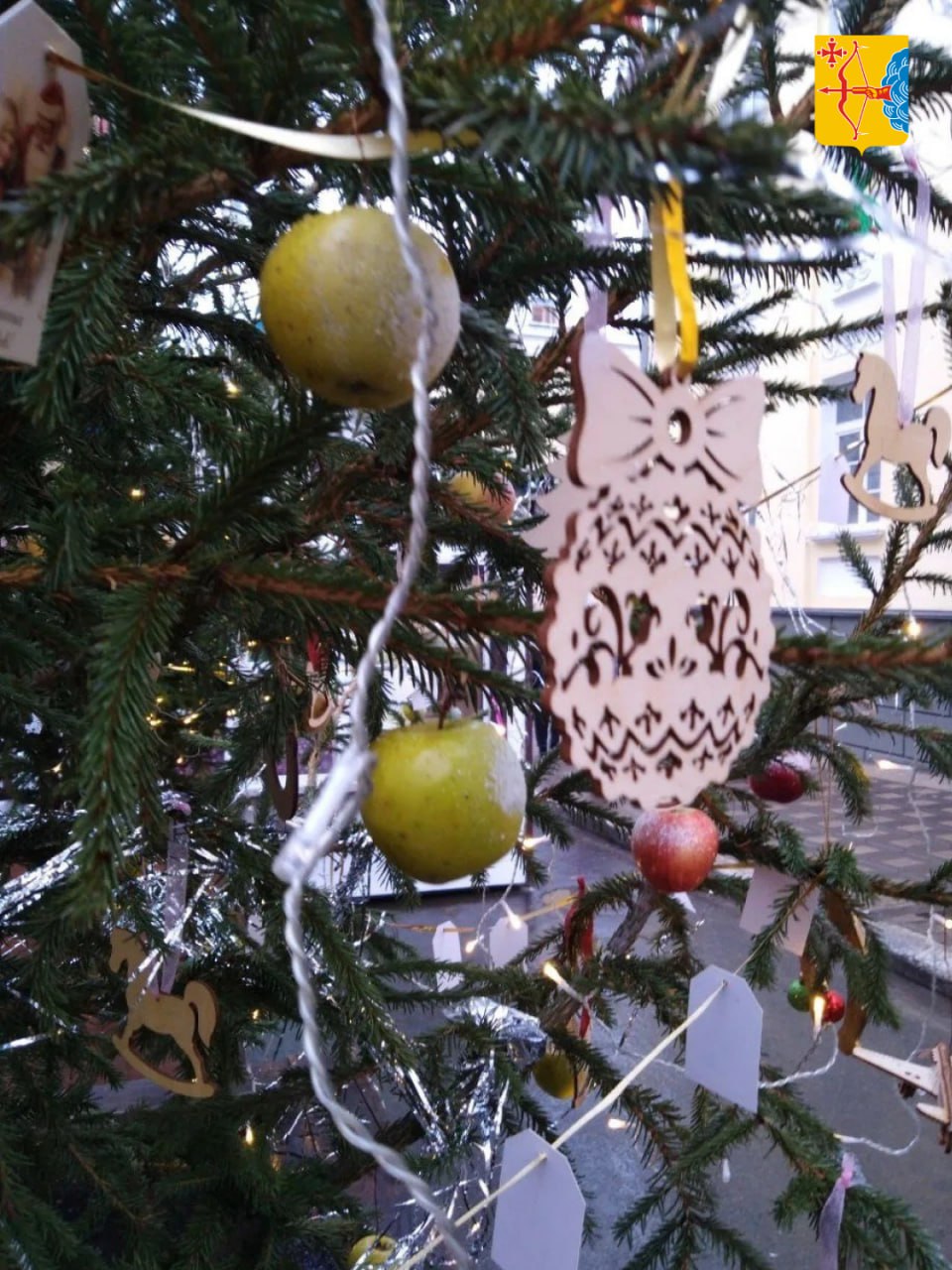 Новогодняя ель Санчурского района на Спасской посвящена героям Великой Отечественной войны Новогодняя ель Санчурского района на Спасской посвящена героям Великой Отечественной войны