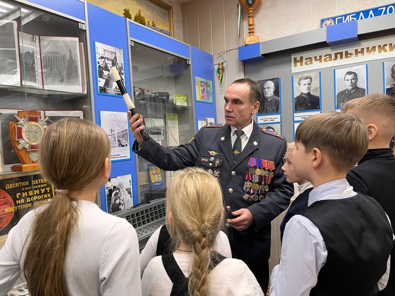 В музее Госавтоинспекции проходят занятия по безопасности дорожного движения В музее Госавтоинспекции проходят занятия по безопасности дорожного движения