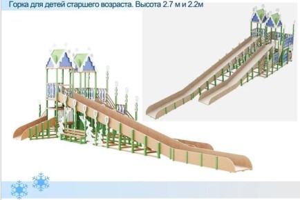На Театральной площади установят сертифицированные горки