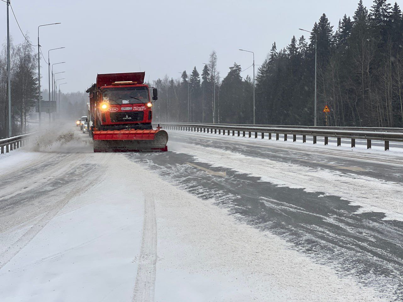 Начавшийся сегодня снегопад продлится несколько дней
