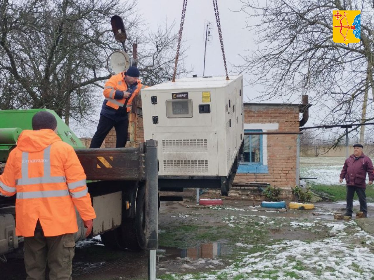 Кировская область приобрела генератор для Весёловского округа Запорожской области Кировская область приобрела генератор для Весёловского округа Запорожской области