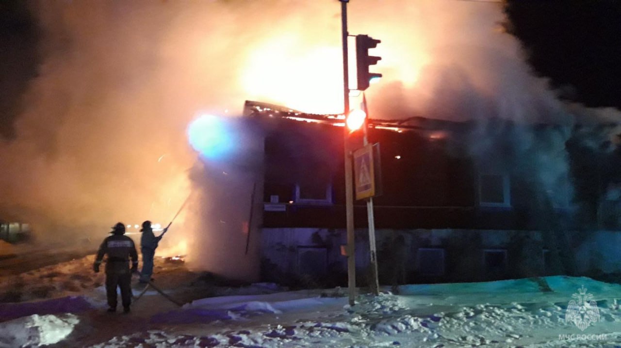 В Уржуме на пожаре спасены 5 человек