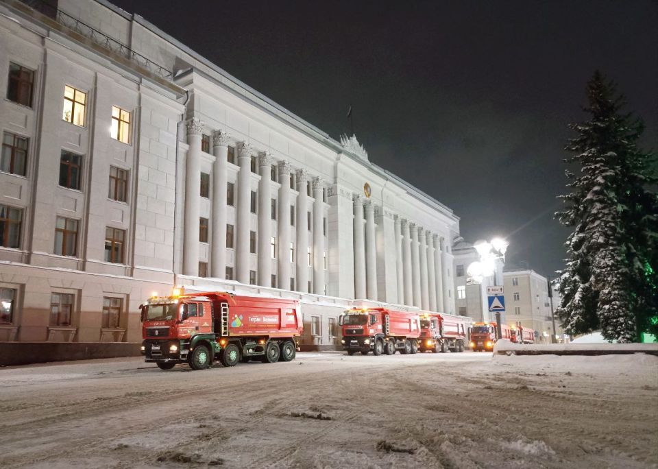 Снега пока в Кирове немного