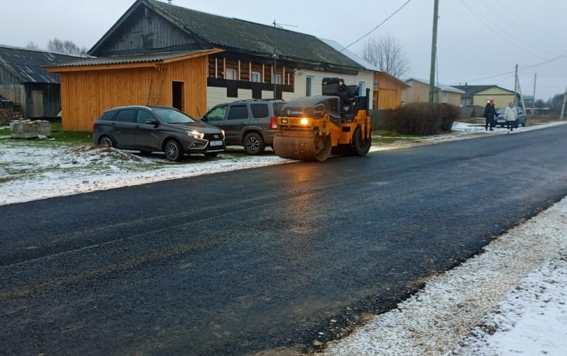 В деревне Сырда Верхошижемского района отремонтировали дорогу по переулку Школьному