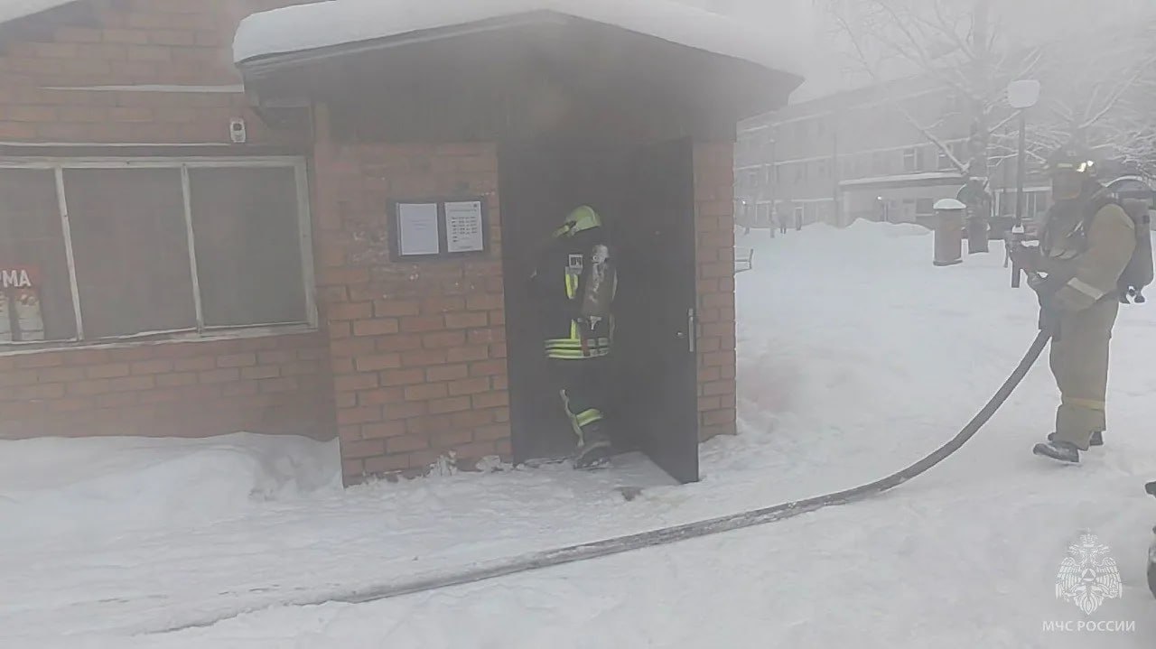 В Лузе произошел пожар в пиццерии