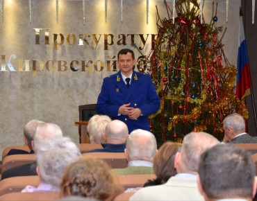 #ветераны #взаимодействие. Прокурор Кировской области Юрий Рываев встретился с ветеранами надзорного ведомства