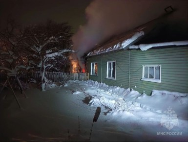 Виновника пожара в жилом доме в п. Богородское оштрафуют