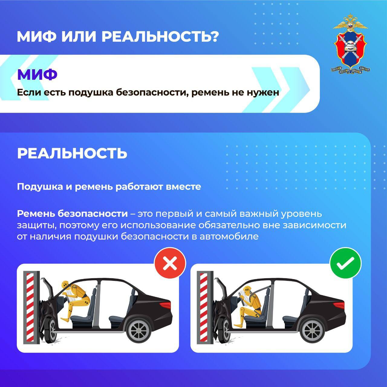 Исходя из анализа аварийности, применение ремней безопасности снижает риск гибели при ДТП водителя и пассажиров, которые находились на передних сидениях, на 40-45%, а пассажиров на заднем сидении – на 25% Исходя из анализа аварийности, применение ремней безопасности снижает риск гибели при ДТП водителя и пассажиров, которые находились на передних сидениях, на 40-45%, а пассажиров на заднем сидении – на 25%