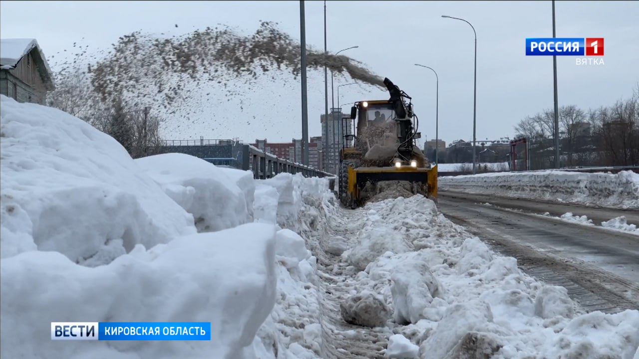 На 5 млн рублей оштрафованы подрядчики, отвечающие за уборку снега с улиц в Кирове