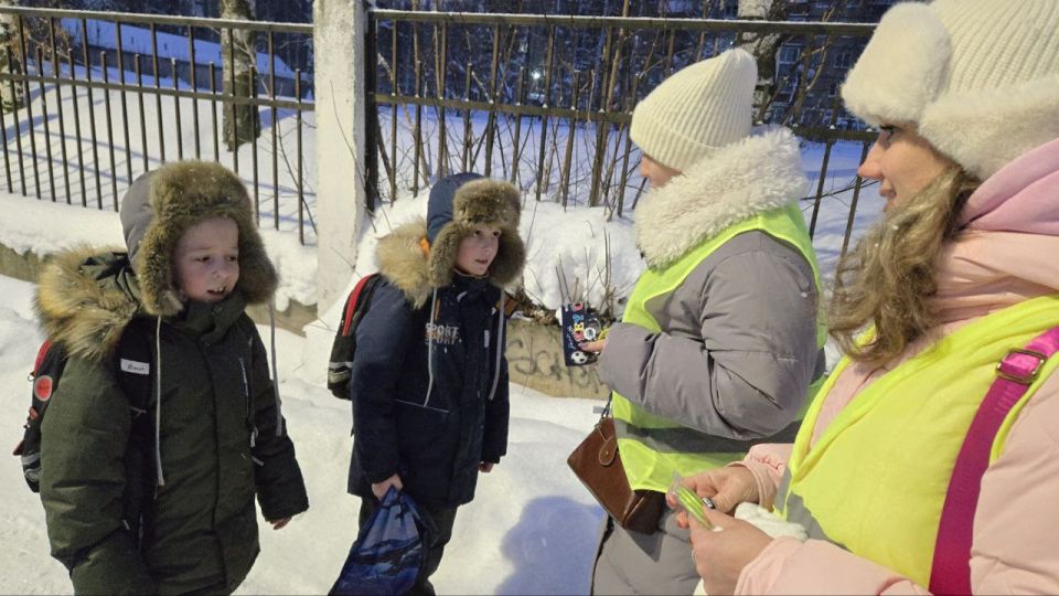 «Родительский патруль» вместе с Госавтоинспекцией г.Кирова вышел на стражу безопасности школьников