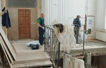В Кирове продолжаются работы по реставрации Спасского собора