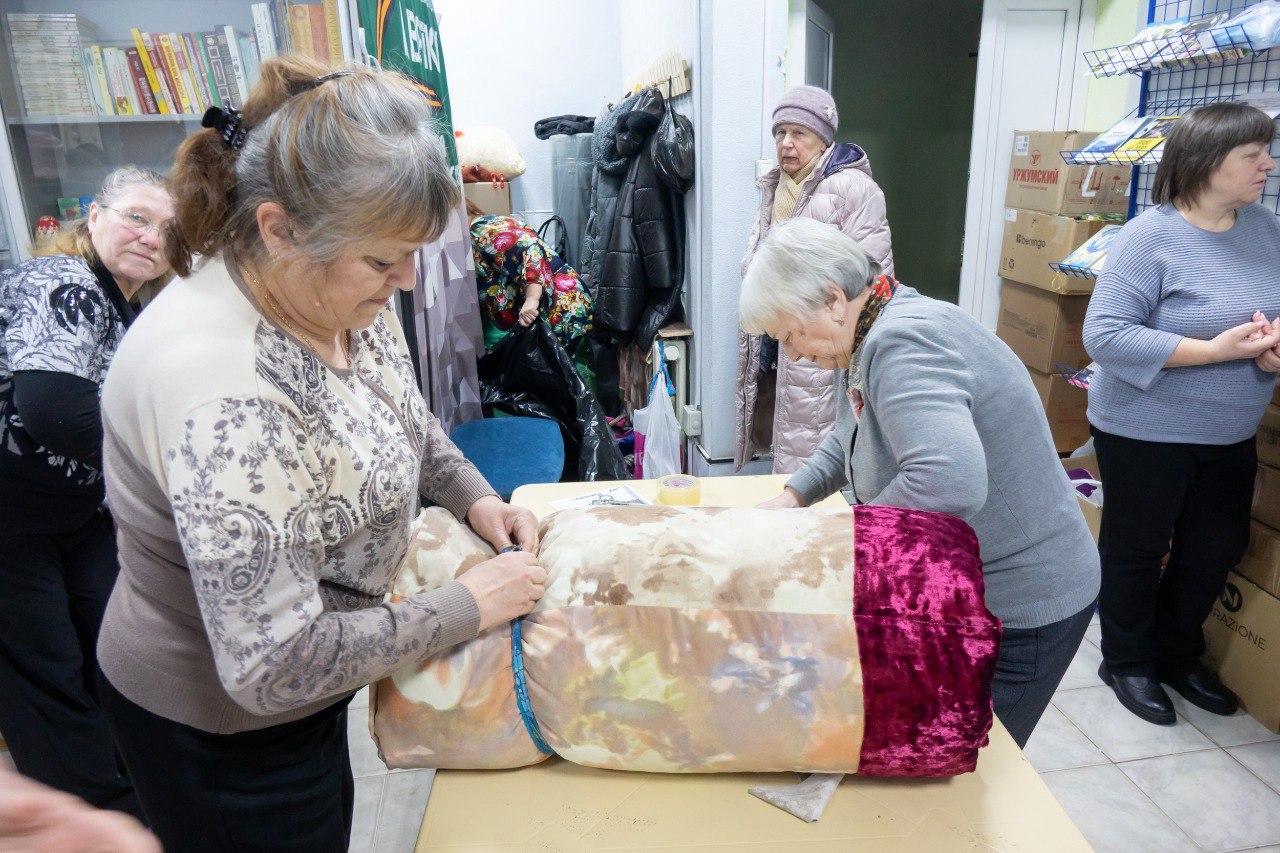 Елена Ковалева: При центре местной активности Лянгасово с самого начала специальной военной операции трудятся женщины-волонтеры Елена Ковалева: При центре местной активности Лянгасово с самого начала специальной военной операции трудятся женщины-волонтеры