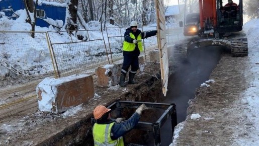В Санчурске капитально ремонтируют систему водоснабжения