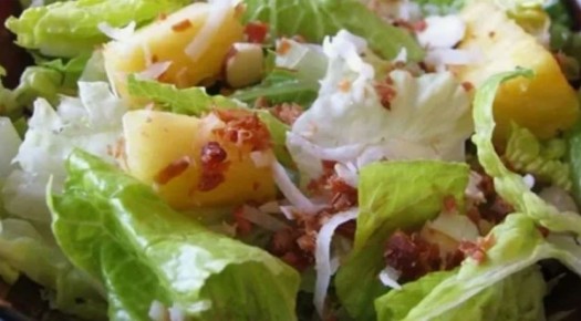 Салат Анастасия с ананасом