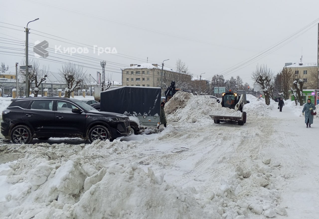 Подрядчики vs снег. Первые начали побеждать