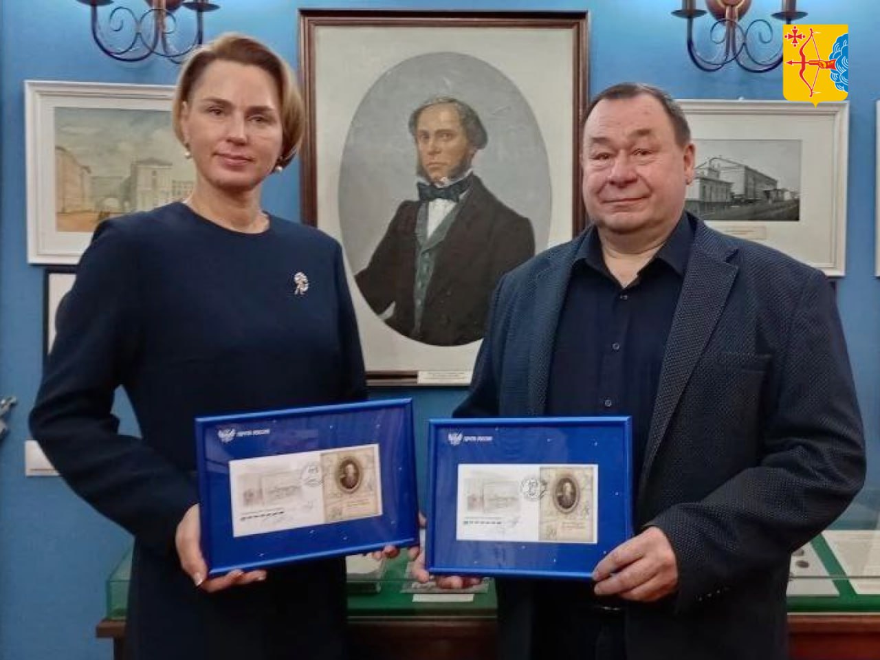 К 200-летию М.Е. Салтыкова-Щедрина выпущена почтовая марка