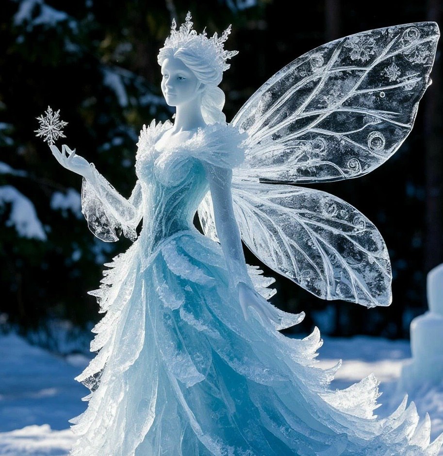 Усилить атмосферу праздника поможет лёд