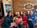 Жительница Лянгасово принимает поздравления с юбилеем