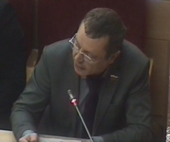 Депутат Заксобрания Кировской области Вячеслав Царюк (во время обсуждения проекта закона о пониженных ставках по УСН, принятого сегодня в первом чтении):