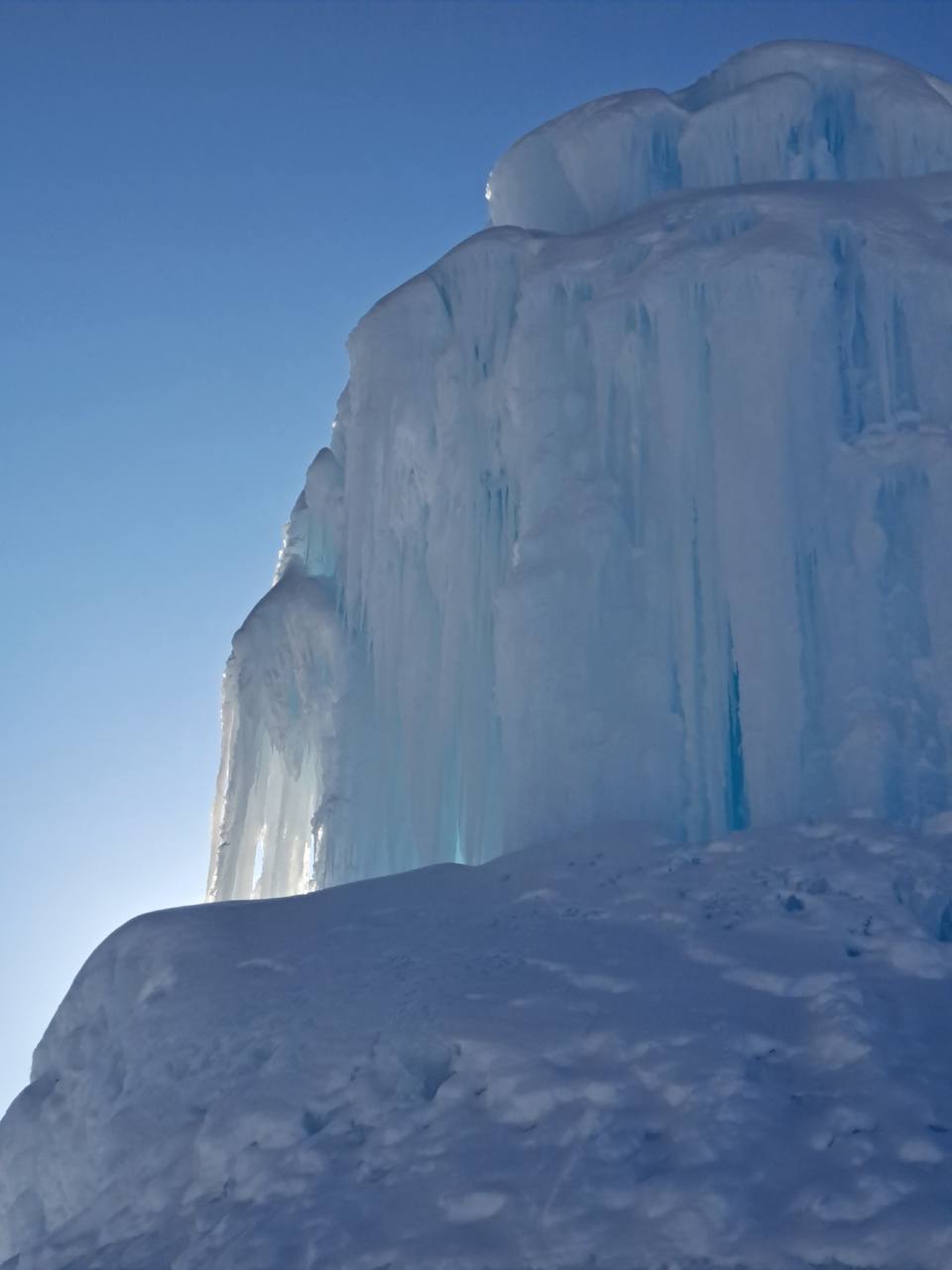#кактамусоседей. Так сейчас выглядит парк ледопадов — популярное место отдыха у жителей Перми в зимний период #кактамусоседей. Так сейчас выглядит парк ледопадов — популярное место отдыха у жителей Перми в зимний период