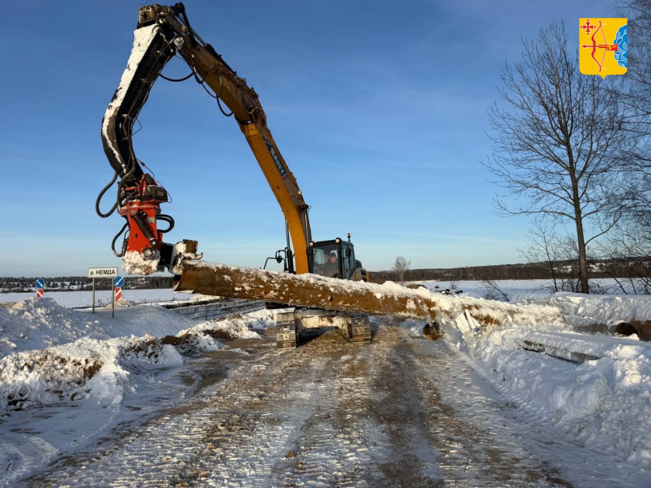 В Кировской области отремонтируют два моста через реку Немда: в Советском и Немском районах
