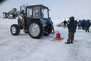“Трактор-шоу”: в Малмыжском районе прошла зимняя спартакиада