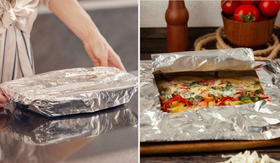 Как правильно использовать фольгу: блестящей или матовой стороной?