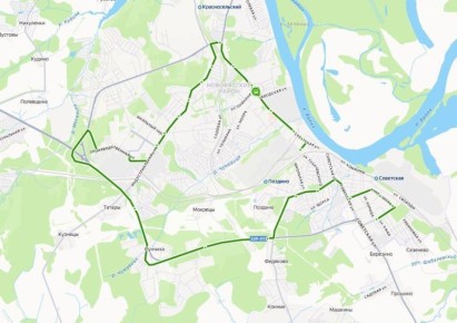 В отделе транспорта сообщили об изменениях в работе автобусного маршрута № 55 в будние дни