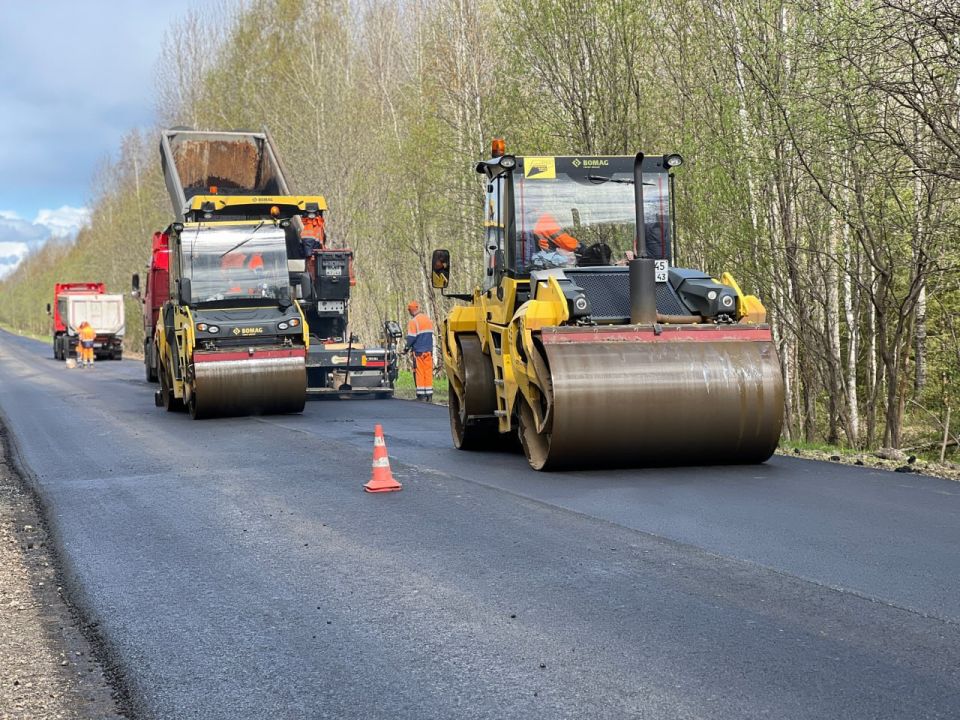 В Кировской области в этом году отремонтируют 10 участков дорог, которые входят в опорную сеть России в соответствии с нацпроектом «Инфраструктура для жизни»