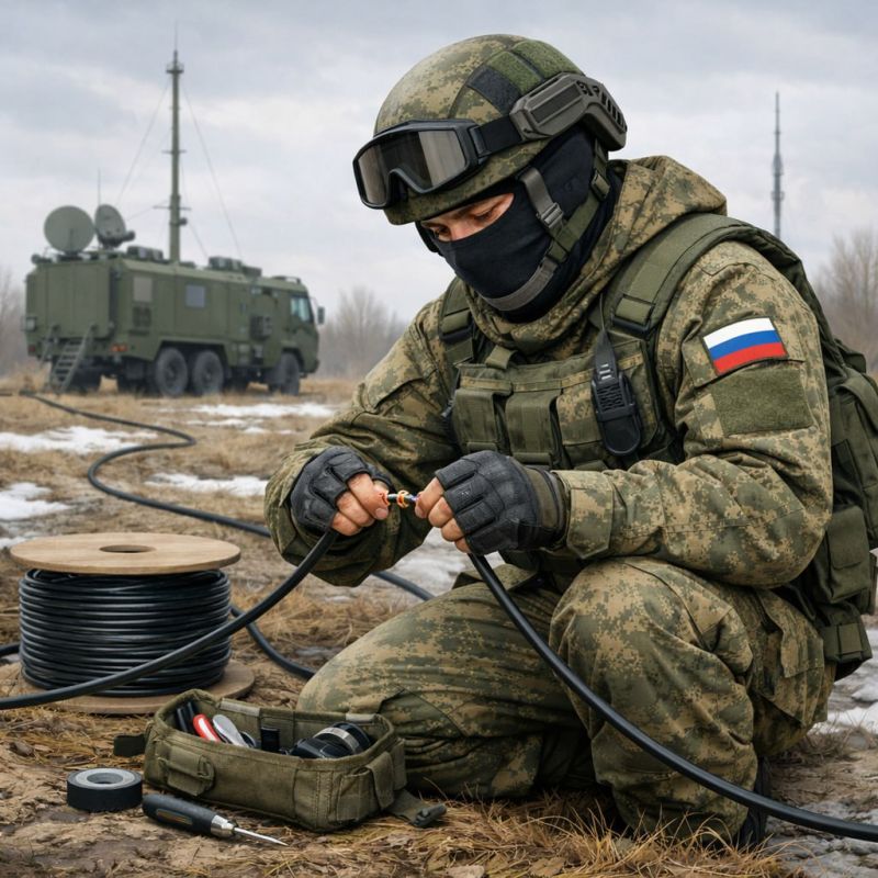 Боец из Кировской области под обстрелом восстановил линию связи