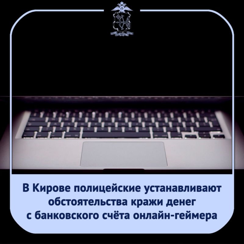 Обратившись в полицию, 18-летний кировчанин рассказал, что играет в онлайн-игру