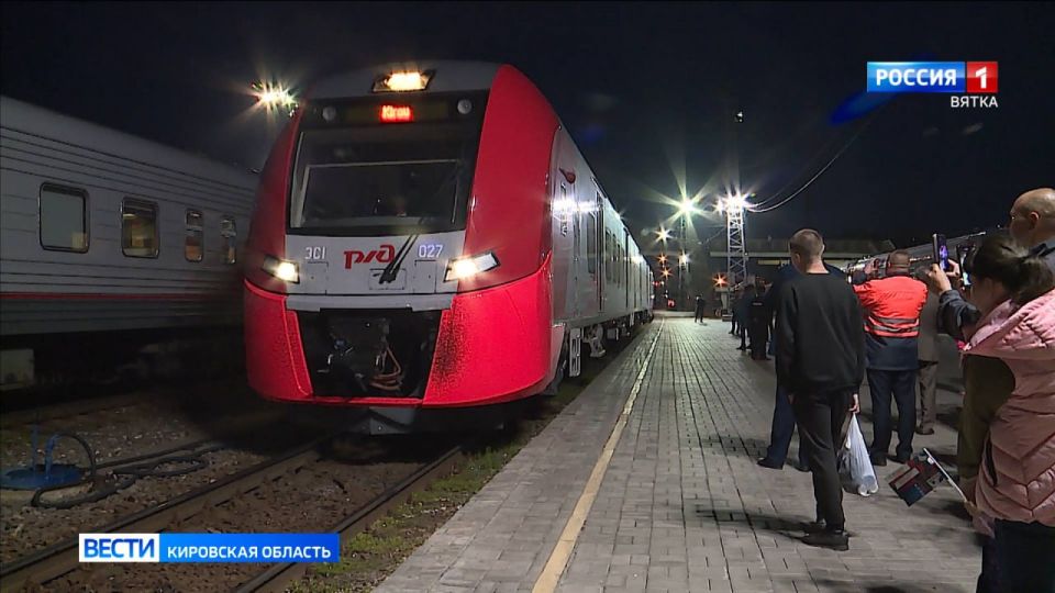 ГЖД запускает вторую пару «Ласточек» сообщением Киров — Нижний Новгород