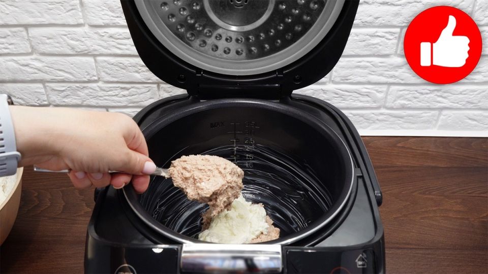 Творожная запеканка Зебра: воздушный десерт из мультиварки