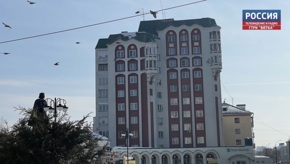 В понедельник в Кирове переменная облачность и до +10