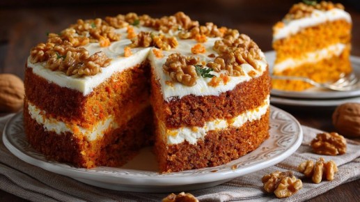 Удивительный морковный кекс без сахара: наслаждайтесь без опасений