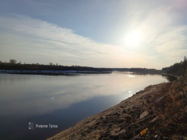 #фотодня. Вот так март. В Гирсово на р. Вятке льда уже нет