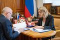 Губернатор Александр Соколов провел рабочую встречу с главой Яранского района Аленой Трушковой
