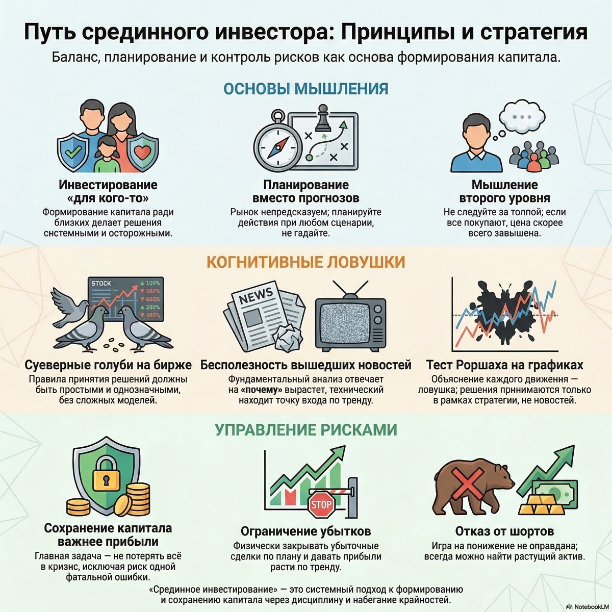 Главные принципы инвестирования: как оставаться на правильном пути