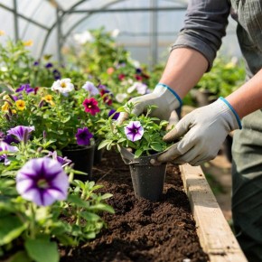 Подготовка к черенкованию петуний