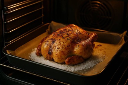 Кулинарный хит: курица на соли – простой рецепт для эффектного ужина