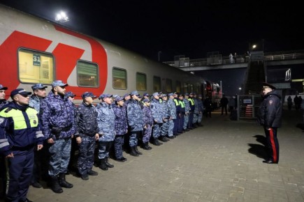 Из командировки вернулся сводный отряд кировской полиции