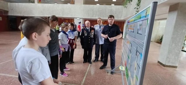 Юные инспекторы движения приняли участие в интерактивном занятии по дорожной безопасности