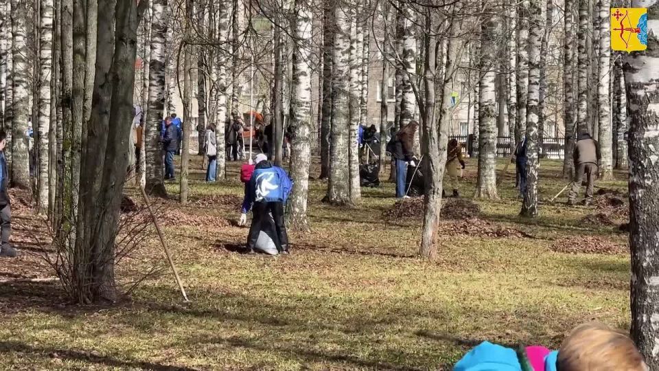 Сегодня в кировском парке Победы проходит масштабный Всероссийский субботник в рамках проекта «Формирование комфортной городской среды» нацпроекта «Инфраструктура для жизни»