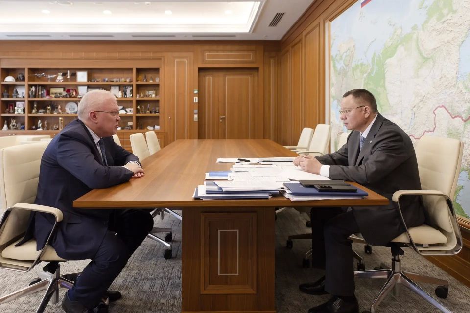 Глава Минстроя России Ирек Файзуллин провел рабочую встречу с Губернатором Кировской области Александром Соколовым
