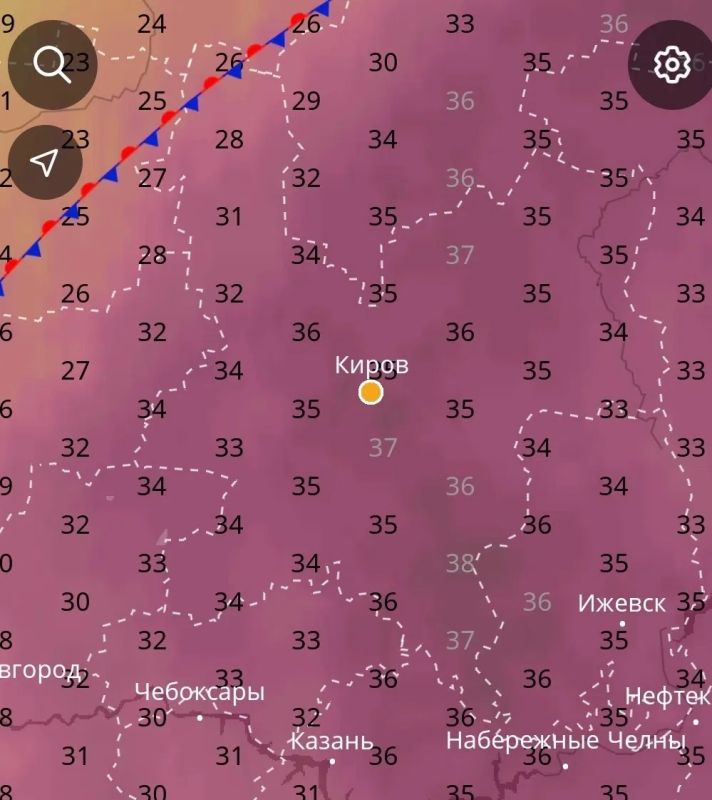 В Кировской области ожидается мощный тропический вынос