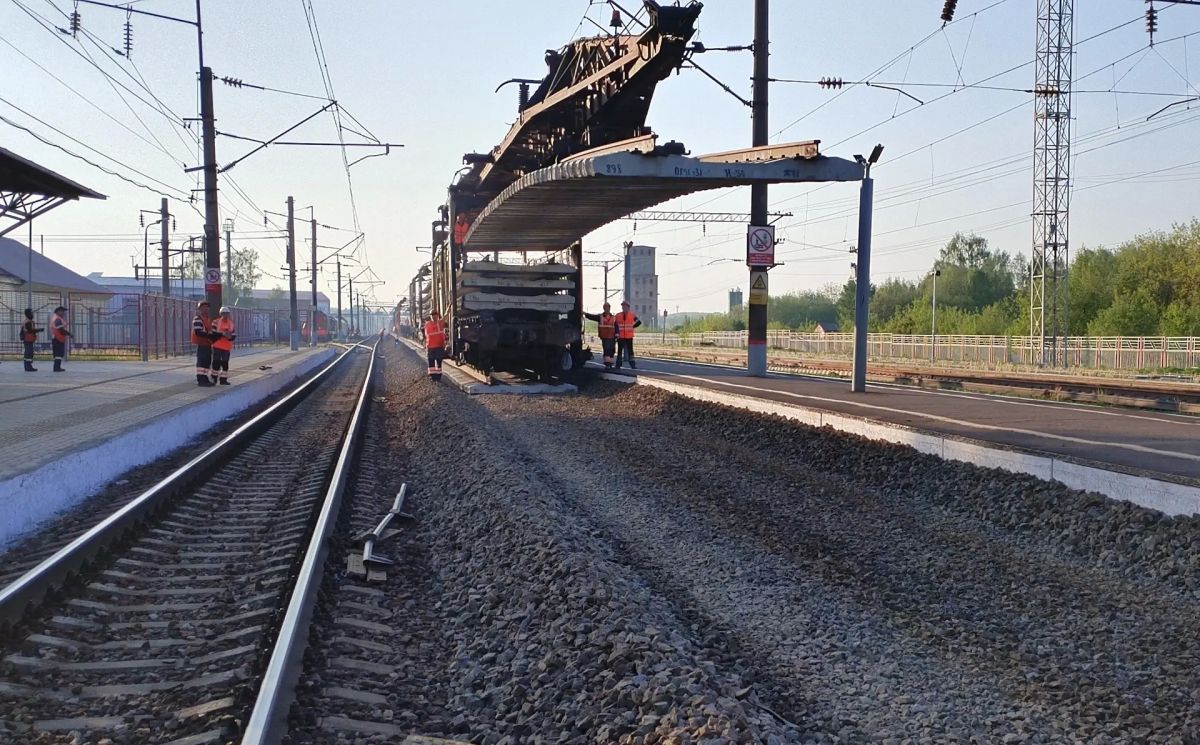 В Кировской области железнодорожники продолжают укладку «бархатного пути»
