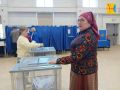 На избирательный участок в поселке Афанасьево пришла осень